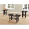Monarch Specialties Table Set, 3pcs Set, Coffee, End, Side, Accent, Living Room, Brown Laminate, Transitional I 7873P - alternate 2